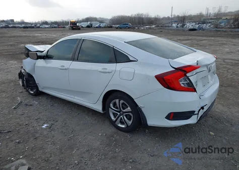 2018 Honda Civic Lx из США, поврежденный, VIN 2HGFC2F56JH533615